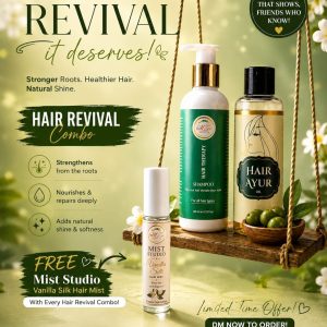 💇‍♀️ Hair Revival Combo +( free hair mist )